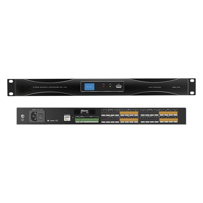 16 i 16 ut digital ljudprocessor med skärm