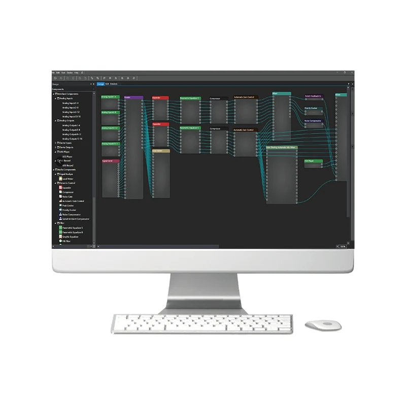 Dante 64 i 64 Out Open Architecture DSP Network Audio Processor